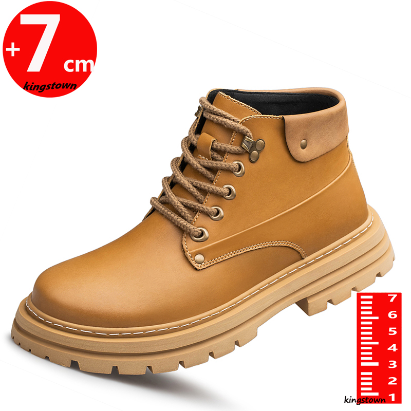 Men'S Shoes With Height Increase - Męskie buty podwyższające wzrost, wkładki podwyższające