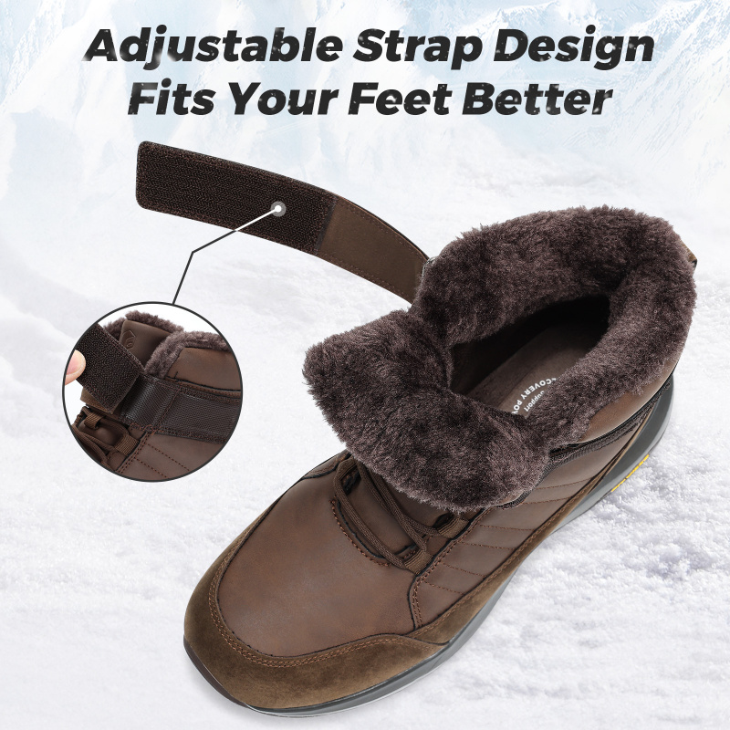 Buty zimowe męskie FitVille o  – Men'S Shoes Water Resistant recenzja i cena