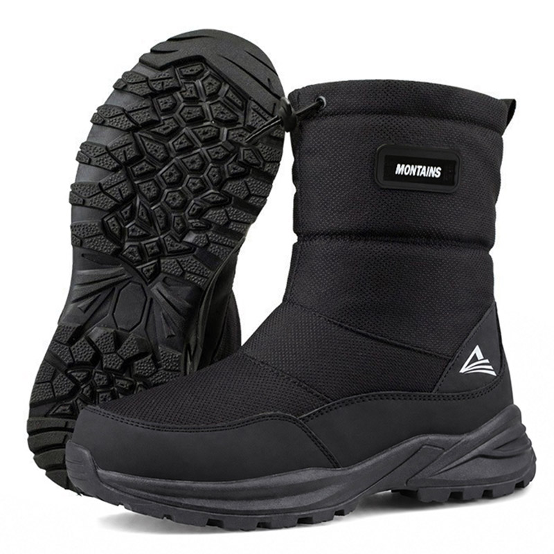 Męskie zimowe buty do śniegu,  – Men'S Shoes Water Resistant recenzja i cena