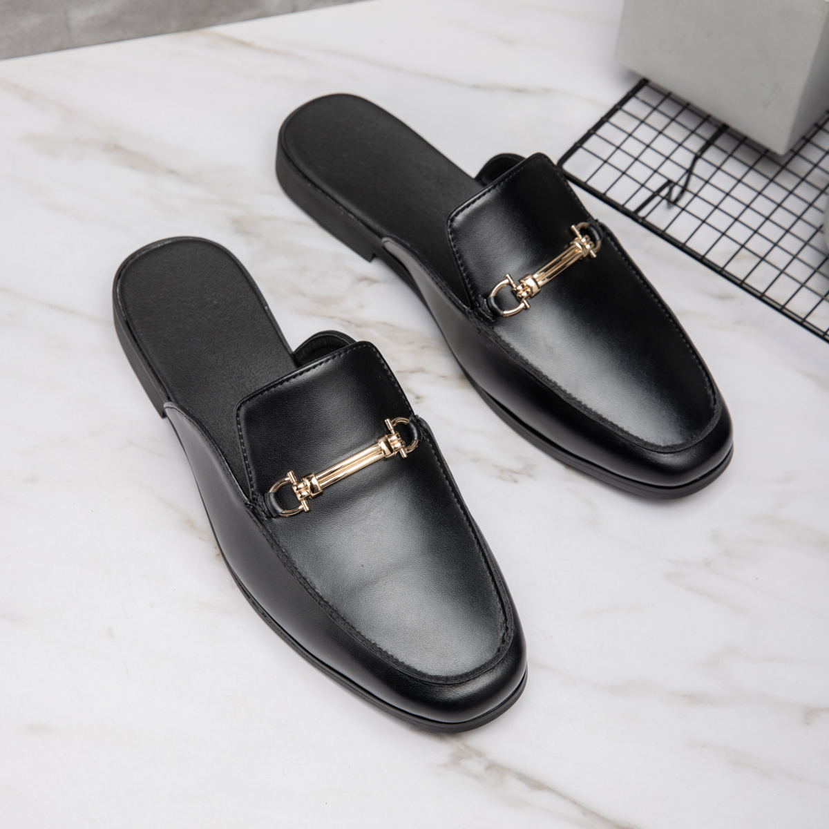 Męskie skórzane mule, loafersy – Men'S Shoes Hey Dude recenzja i cena