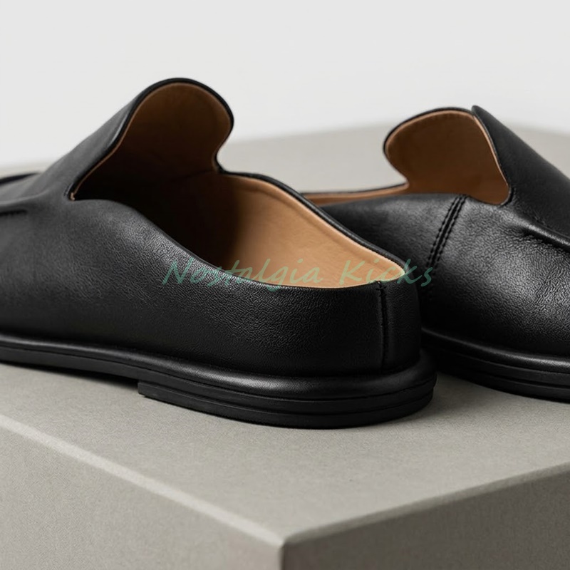 Męskie skórzane mulesy bez pię – Men'S Shoes Smart recenzja i cena
