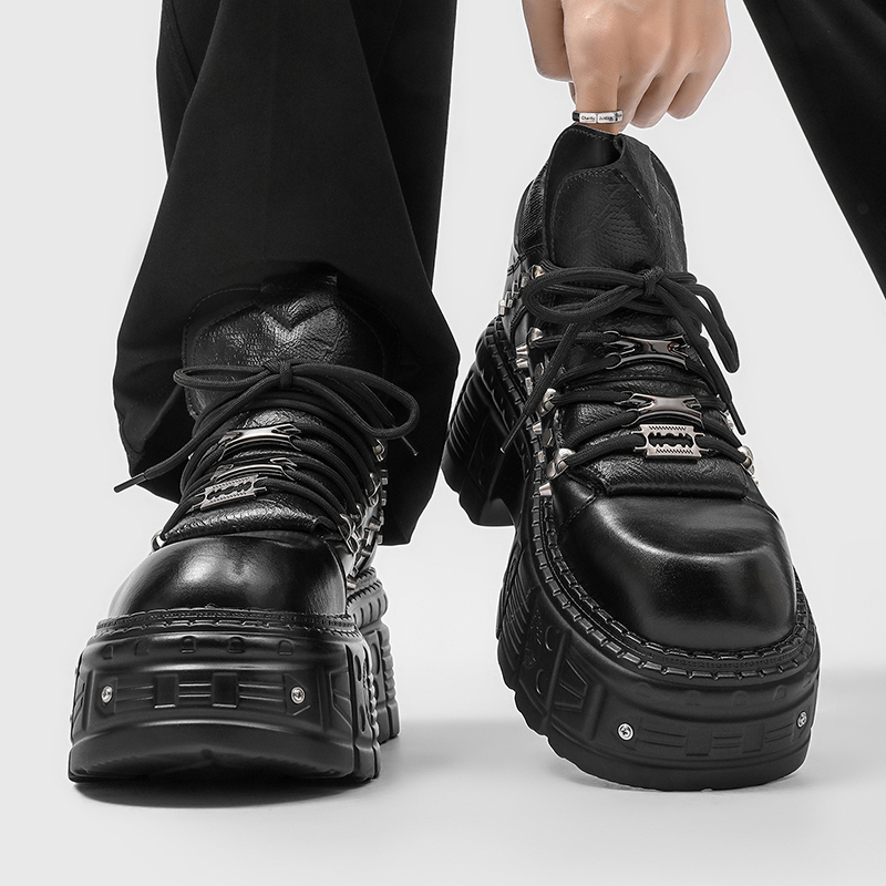 Nowe męskie buty na platformie – Men'S Shoes With Height Increase recenzja i cena