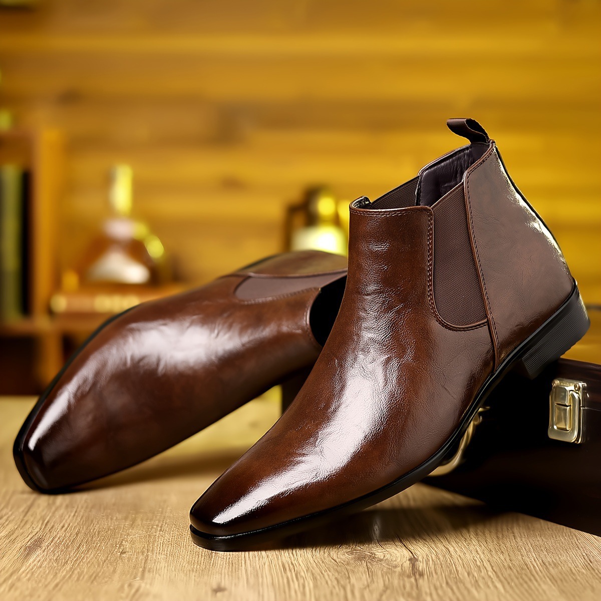 Botki Chelsea, skórzane botki, – Men'S Shoes Hey Dude recenzja i cena