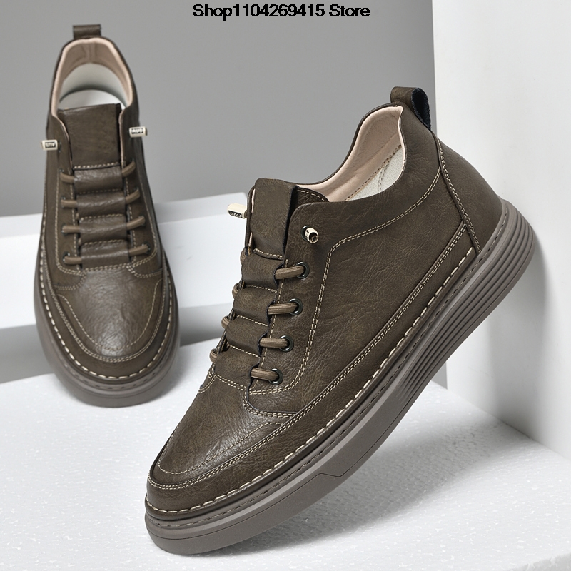 Męskie buty Oxford z wewnętrzn – Men'S Shoes Increase Height recenzja i cena
